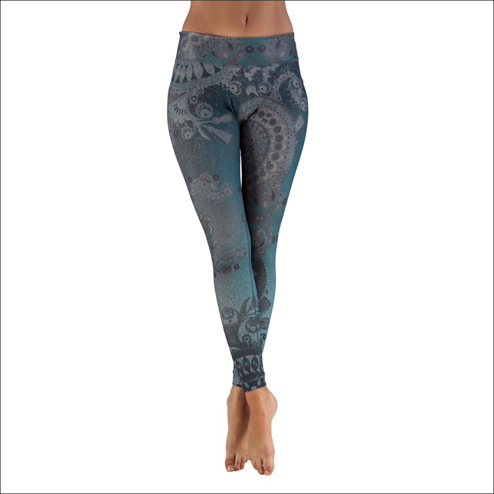 Niyama Yoga Pants Crazy Drop - Italian fabric, Made in Europe